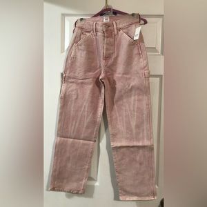 💖 NWT 💖 Gap Pink Acid Wash Carpenter Jeans - 0/25